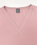 V Neck Quick Dry Scrub Set For Beauty Salons And Pet Shops Pink XL top with comfortable and breathable fabric detail