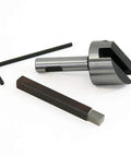 Boss Fly Cutter for Milling Machines, Adjustable Cutting Diameter From One And A Quarter To Two And A Half Inches, shown with Allen key