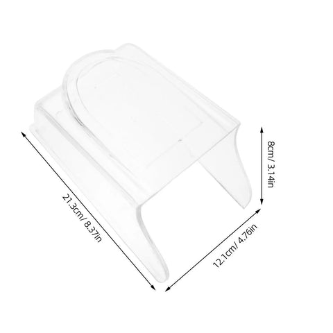 Weatherproof Doorbell Cover With Easy Install Rain Guard Built To Last Tough As Nails Heavy Duty Tempered Plastic Shield For Outdoor Industrial Entrances Protects Doorbell Electronics And Keypad From Rain And Sun, 21.3x12.1x8 cm