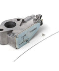 Forklift Governor 7E5090 OEM For Toyota New Cross Reference 7E5090PDE Replacement Part, silver metal assembly with carb markings