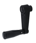 Foldable Crank Handle Nylon Swivel Rocker For Industrial Machine Tools And Equipment 8mm Hole Diameter 3.35 Inch Length