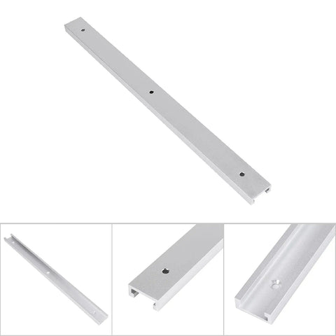 Aluminum T Slot Track 300mm for Woodworking Workbenches and Machines Straight Guide for Jigs