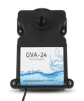 GVA 24 Pool Valve Actuator Replacement With 15 Foot Cable front view showing water splash design on label