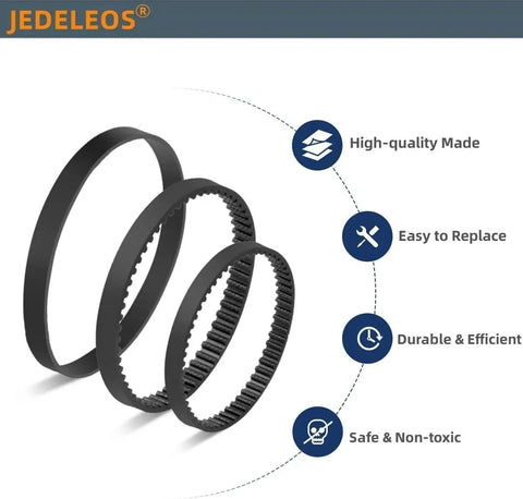 Replacement Belt Set For ProHeat 2X Revolution Pet Pro Carpet Cleaner Series That Fits 1986 1964 2007 And Deluxe Pet Pro Plus Models