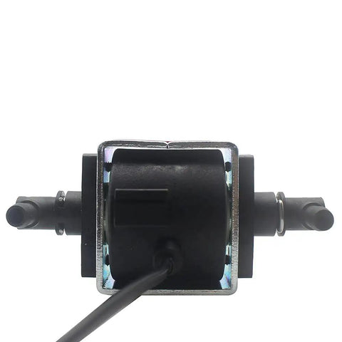 Front view of AC 100 To 120V 60W Water Electromagnetic Solenoid Pump With 2400 CC Per Min Flow 2 Bar Pressure