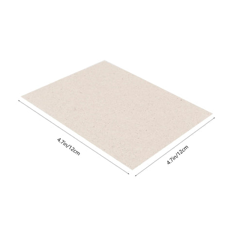 Cuttable Mica Plates For Microwave Insulation Gasket Heat Resistant Waveform Sheets, 12cm square, DIY friendly replacement parts.