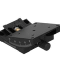 Linear Stage With Goniometer And Sliding Translation 60x60mm FineTune Manual HXVA60 Turbine Style for precise optical alignment