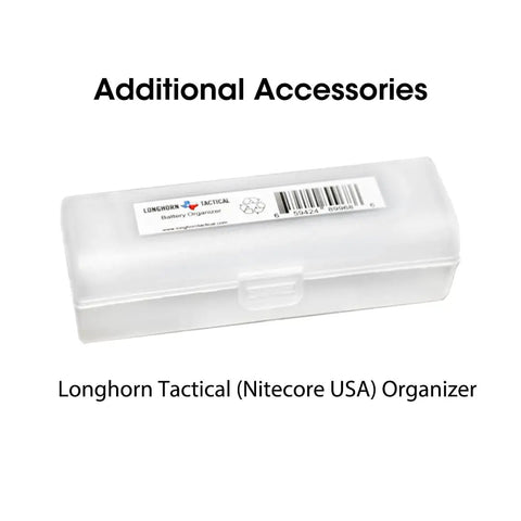 Longhorn Tactical (Nitecore USA) Organizer for P23i Tactical Flashlight 3000 Lumen USB-C Rechargeable Long Throw EDC Light