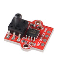 Red DWEII air pressure sensor module board for Arduino; 3.3–5V digital output, labeled VCC OUT SCK GND.