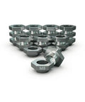 Battle Tested Thin Nuts For 8Mm Stud Extraction, Pack Of 25, showing high strength steel nuts, ideal for cramped engine bays.