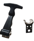 Heavy Duty Rubber Hood Latch For Genie Boom Lifts Straight Swap Fitment For S60 S65 S80 S85 S100 S125 Superlift Platforms Flexible 45363 replacement assembly.
