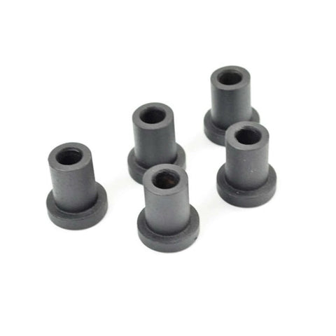 Components of Double Sliding Barn Door Hardware Track Kit In Black Steel For Closet And Interior Doors, Bypass Rolling Set