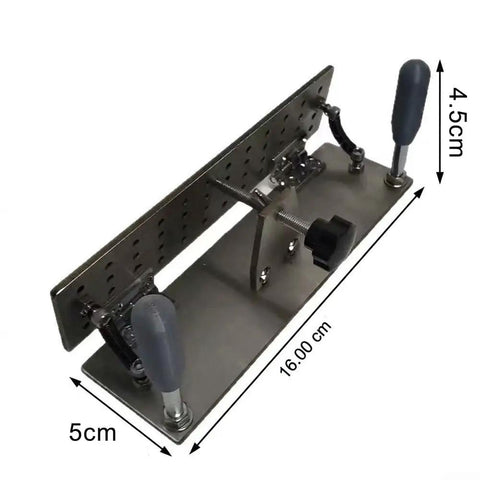Sumsoctober Belt Grinder Jig Is The Ultimate Portable Manual Sharpener with 16x5x4.5 cm 304 stainless steel clamp design.
