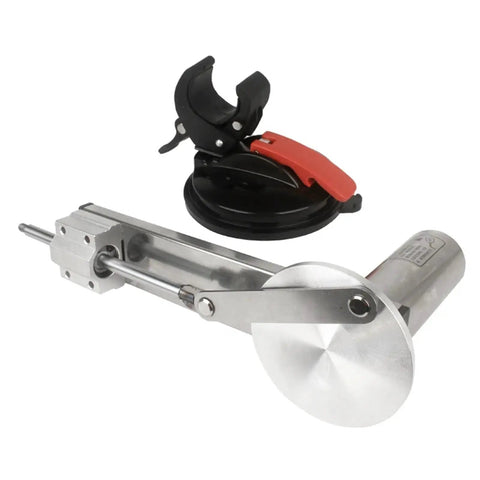 Telescopic Linear Actuator 65 And 39mm Stroke DC Reciprocating Motor Set 11 With 3XLR Connector US 110V Built Tough For High Frequency Use Low Noise Durable Aluminum Alloy Fuselage Powder Metallurgy Build Compact And Versatile Motion, silver actuator with mounting clamp