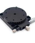 R-Axis Rotary Stage With 360-Degree Coarse Rotation And Fine-Tune Range Of Five Degrees Through A Micrometer Drive RS60-L