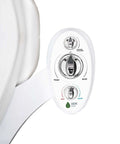 Warm And Cold Bidet Attachment With Dual Nozzle For Toilet Self Cleaning Nozzles And Ceramic Valves Easy DIY Install No Fuss Picture