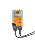 Heavy Duty SM24AX SMA020 Damper Actuator 20 Nm Torque 24V AC DC Open Close Control with wiring and connectors visible.