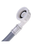 Close-up of Leak Proof Inlet Hose With 90 Degree Elbow For Washing Machine And Dishwasher Universal Water Supply Hose Durable Flexible