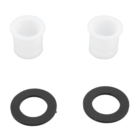 Bushings and washers from Beefy Aluminum Clamp Bracket Bolt Kit For Outboard Motors, All In One Replacement With Nuts, Screws
