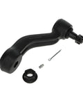 Greaseable Steering Linkage Idler Arm For Tight Handling, Reduces Side To Side Play, Flushing Contaminants To Protect Against Corrosion And Wear, Reliable Aftermarket Replacement Part For Your Auto Steering System, black with hardware