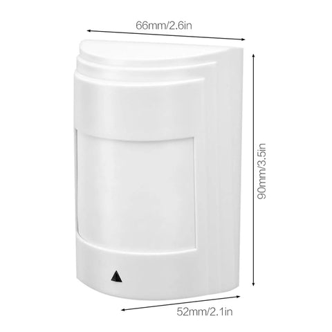 Wired Dual PIR Motion Sensor With 12V High Decibel Infrared Alarm For Top Notch Home Security Setup To Keep Your Spot Locked Down Tight Through Bedrooms And Living Rooms