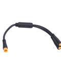 Electric Scooter Y Splitter Cable Adapter With High Current Capacity For Commuters And Urban Riders, 1 To 2 Wire Connector