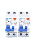 Grit Tough 40 Amp C Curve Air Switch With Dead Bolt Leak Shield And A Type Fault Cutoff For Elevator Boards, dual pole design.