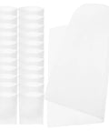 100 Pcs White Foam Pouches For Fragile Packing And Cushioning Heavy Duty Shockproof Elastic Foam Wraps With Smooth Surface