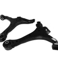 Awesome Front Lower Control Arm And Ball Joint Suspension Kit Pair Fits Cars With OEM Numbers Like 51360SCVA03 For Heavy Duty Driving Smoother Rides black steel arms with bushings