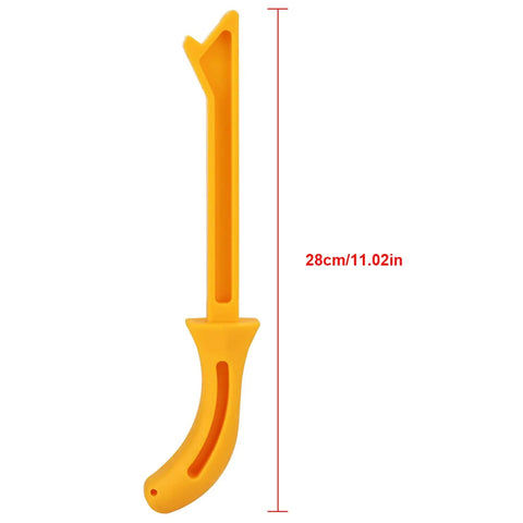 Safety Yellow Push Stick With No Slip Grip Handle For Table Saw Woodworking And Push Block Use A Pro Grade Tool, 28cm length