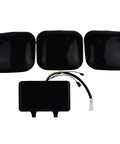 Cool LCD Speedometer Screen For Ebike 48-72V 6Pin Dash Display With Clear Data Readout That Plays Nice With Phase-Line Controllers Not RS485 Or Can. black LCD display panel and 6-pin wiring