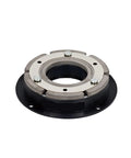 Front view of DC24V 11W dry single-plate electromagnetic brake YZG-0.6 with mounting flange