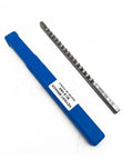 Push Type C Broach Cutting Tool 5/16 Inch Size with Shim, wear-resistant, for CNC metalworking, shown with protective case