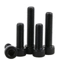 Beefy Left Hand Thread Hex Socket Cap Screws DIN912 For Furniture Black Grade 12.9 Carbon Steel Cup Head Reverse Tooth M5 M6 M8 M10 M12