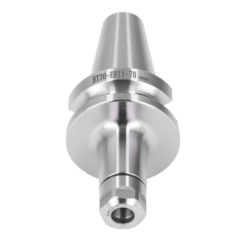 Heavy Duty Milling Arbor BT30 ER11 70 For CNC Centers Pro Grade 0.005 Millimeter Tolerance High Precision Tool Holder