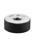 2 Piece Metric Thread Ring Gauge Set M1 To M30 Go No Go For Mechanical Inspection close-up of M12 gauge in nickel chrome alloy.