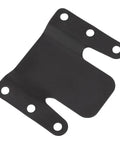 Tough As Nails Sectional Sofa Connectors Eight Piece Heavy Duty Metal Bracket Kit With Screws For Quick Couch Fix And Furniture Assembly Black Replacement Hardware metal bracket showing multiple attachment holes.