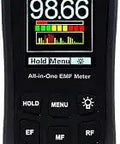 Front view of AF-3500 EMF Meter RF Detector and Reader With Calibration Certificate All-In-One Measures RF and Microwaves 3-Axis
