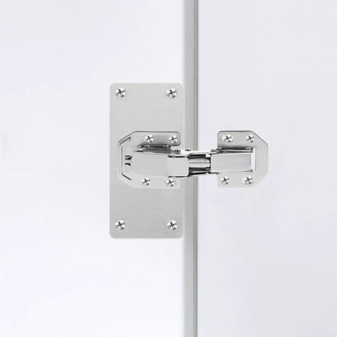 Hydraulic Soft Close 4 Inch Cabinet Hinges 90 Degree Concealed Inner Closet Door Hinges for Wardrobes Kitchen Cabinets