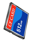 CF Memory Card 512MB Type I For Cameras And Digital Gear With High Performance Controller Built To Last And Broad Compatibility