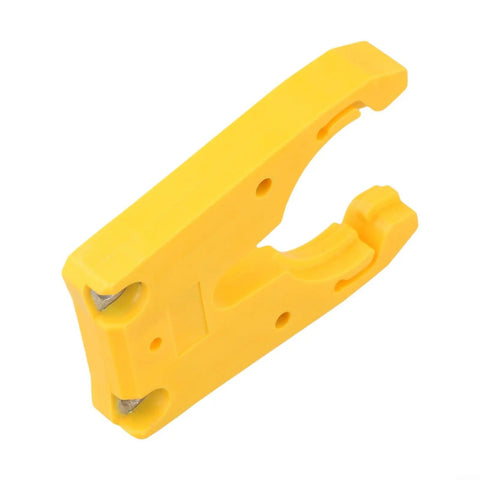 Top Tier Iso30 Tool Holder Clamp For Cnc Engraving Machine Perfect Fit With Heat Resistant Abs And Durable Iron Body For Secure Holding Without Slippage On Any Rigged Setup. Yellow ABS tool clamp design view.