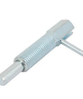 Heavy Duty M16 Thread Steel Lock Out Indexing Plunger With L Handle Retractable Build for job site use and secure fastening.