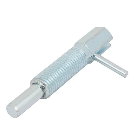 Heavy Duty M16 Thread Steel Lock Out Indexing Plunger With L Handle Retractable Build for job site use and secure fastening.