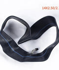 Premium 14x2.50 Butyl Rubber Inner Tube for E-Bike Scooter, Heavy Duty Puncture Resistant Design, Air Tight Seal, Super Reliable Flat Repair Part For Smooth Ride. 14x2.50/2.70 tube with valve