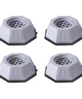 Four Pack Washing Machine Pads Anti Slip Feet For Vibration And Noise Reduction, gray durable non slip furniture feet