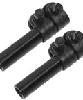 All In One 8 Piece Steering Kit For Chevrolet Front End Upgrade Inner And Outer Tie Rod Ends Idler Arm Center Drag Link LH RH Set OE Quality Replacement Includes Hardware, black steel tie rod ends