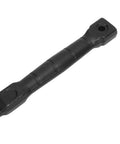 Close-up of the super grippy handle of the Heavy Duty 18 Inch Adjustable Indexing Pry Bar, showcasing ergonomic design.
