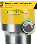 Heavy Duty Hydraulic Gear Puller With Two Or Three Jaw Bearing Separator pressure relief valve switch for user control