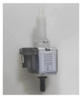 Electromagnetic water pump for coffee makers and steam stations, featuring exact flow control and 220v AC specs.