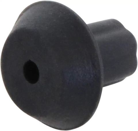 Close-up of a single rubber foot from 16 Pack Rubber Feet For Stovetop Grate Feet Replacement Three Sixteenth Inch Holes Compatible
